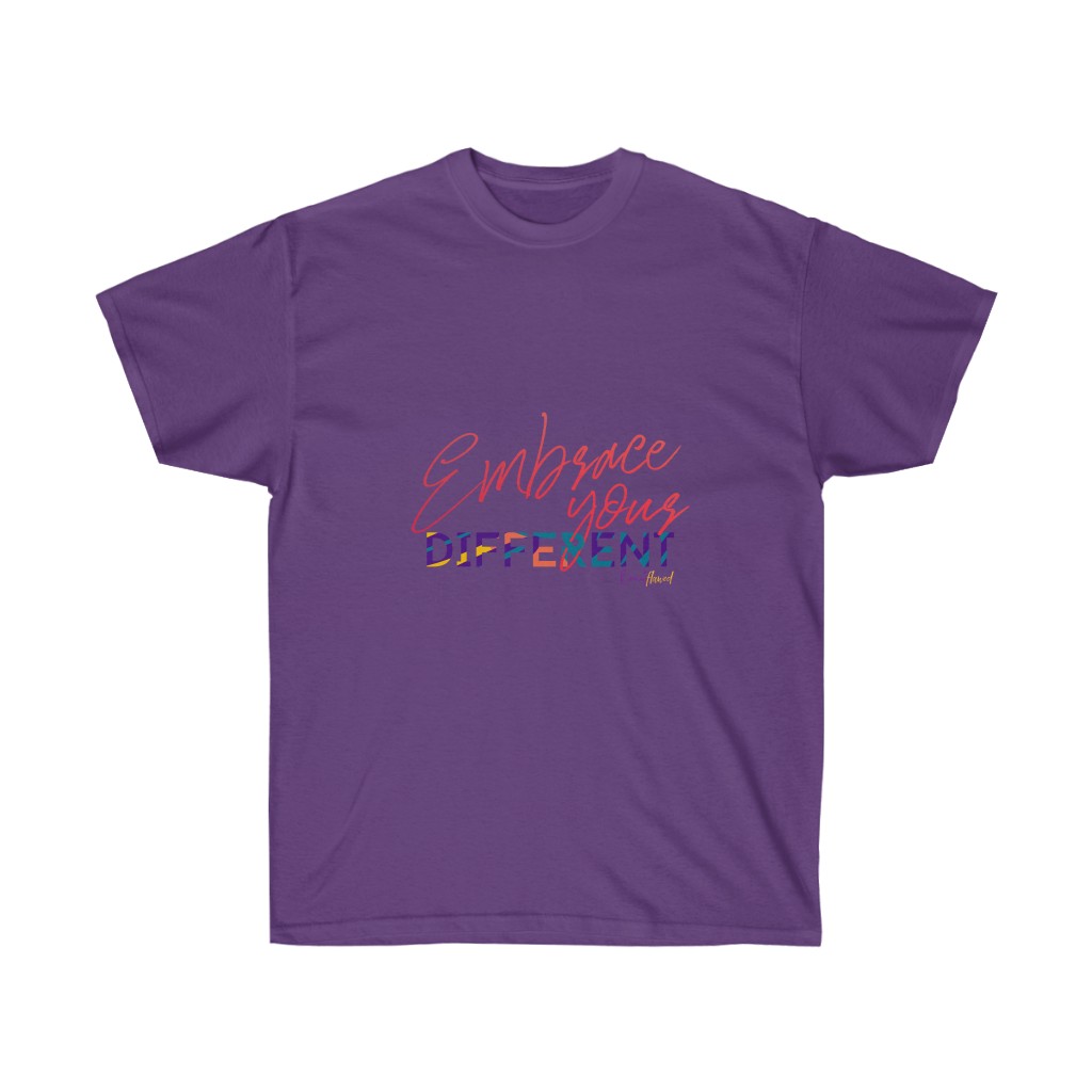 Embrace Your Different Ultra Cotton Tee - Image 6