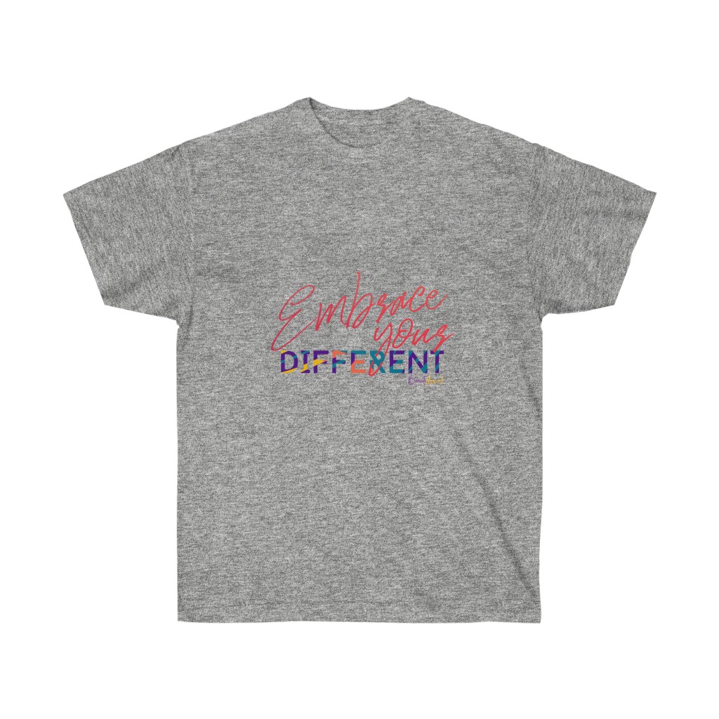 Embrace Your Different Ultra Cotton Tee - Image 3