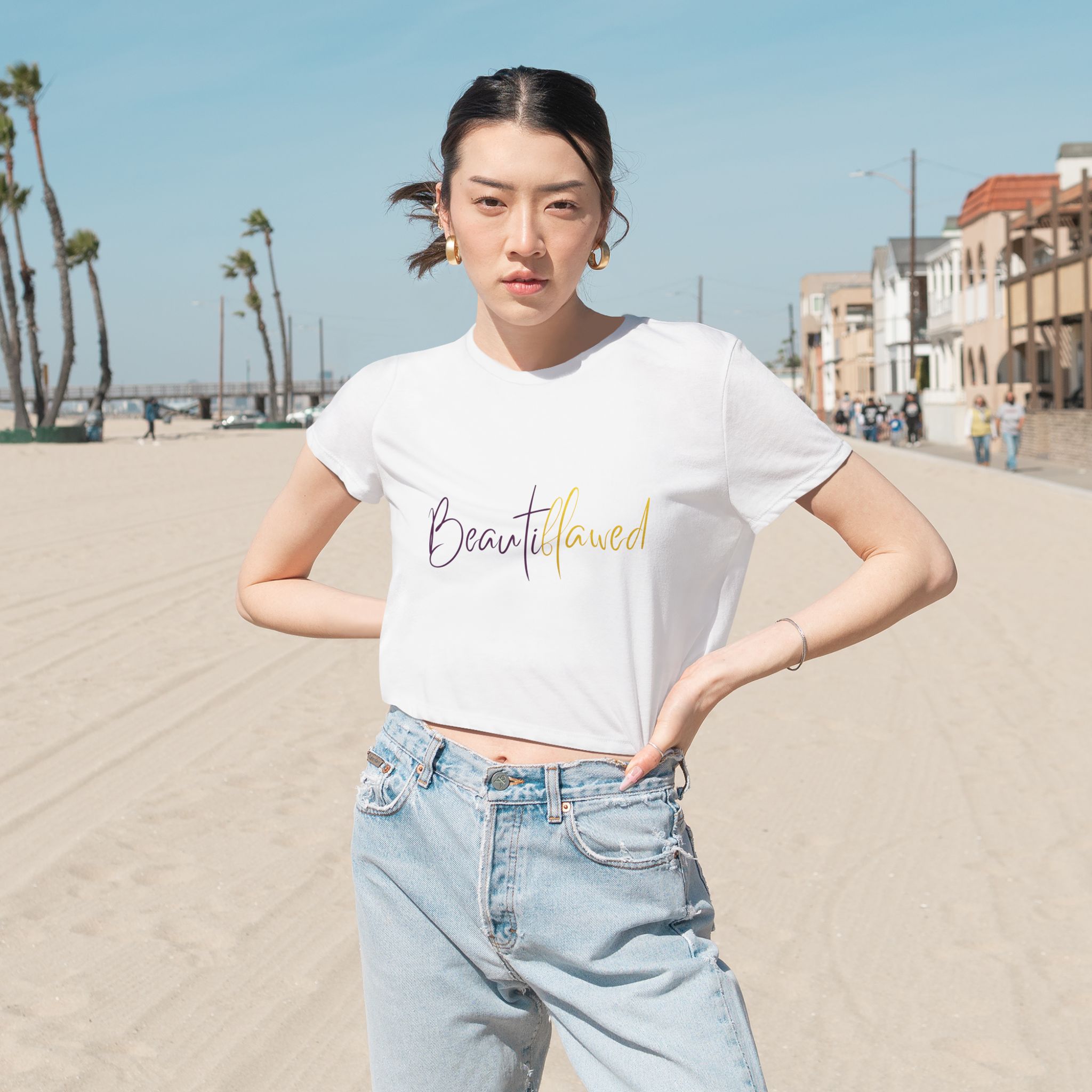 Champion Women's Heritage Cropped T-Shirt - Image 8
