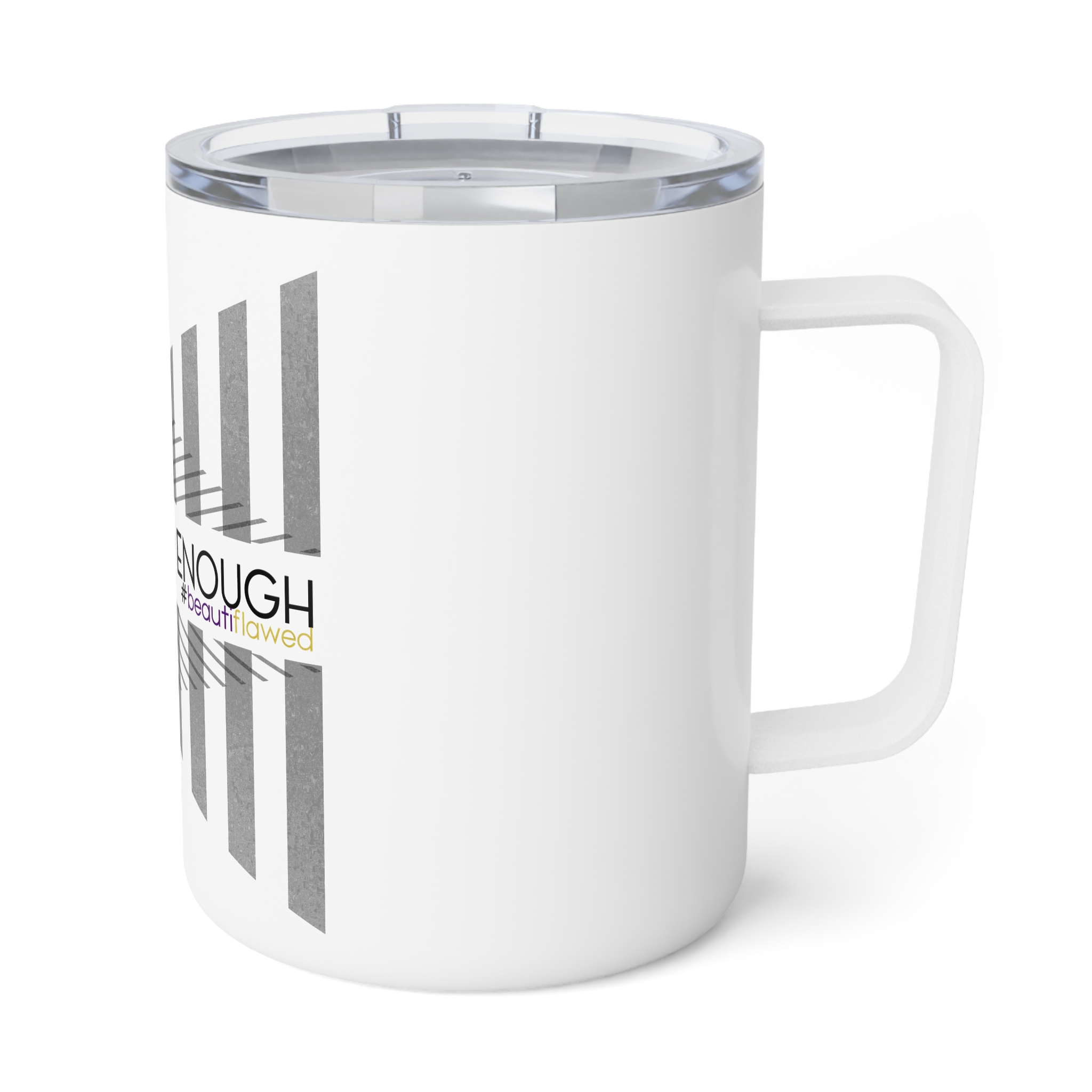 Inspirational Insulated Coffee Mug - "More Than Enough" - 10oz - Perfect Gift for Coffee Lovers and Motivational Moments - Image 4