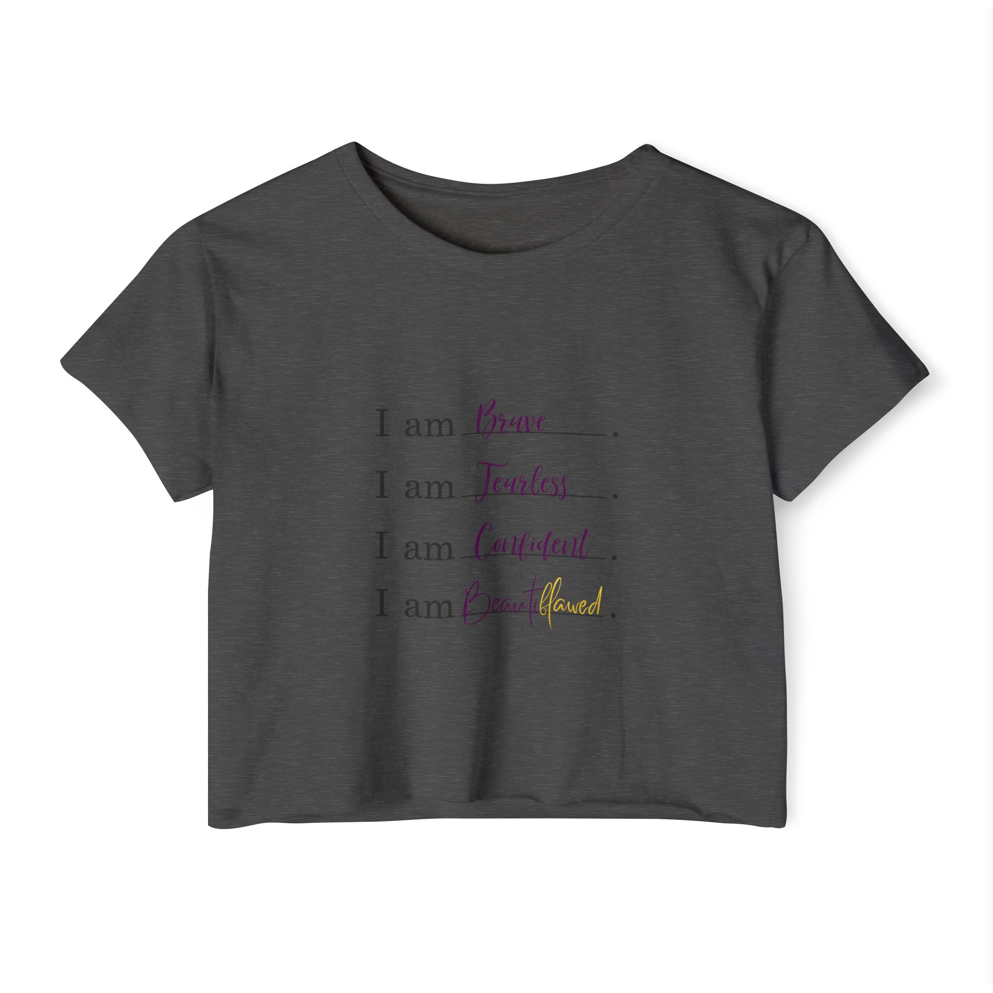 I am Beautiflawed Women's Curvy Tee - Image 13