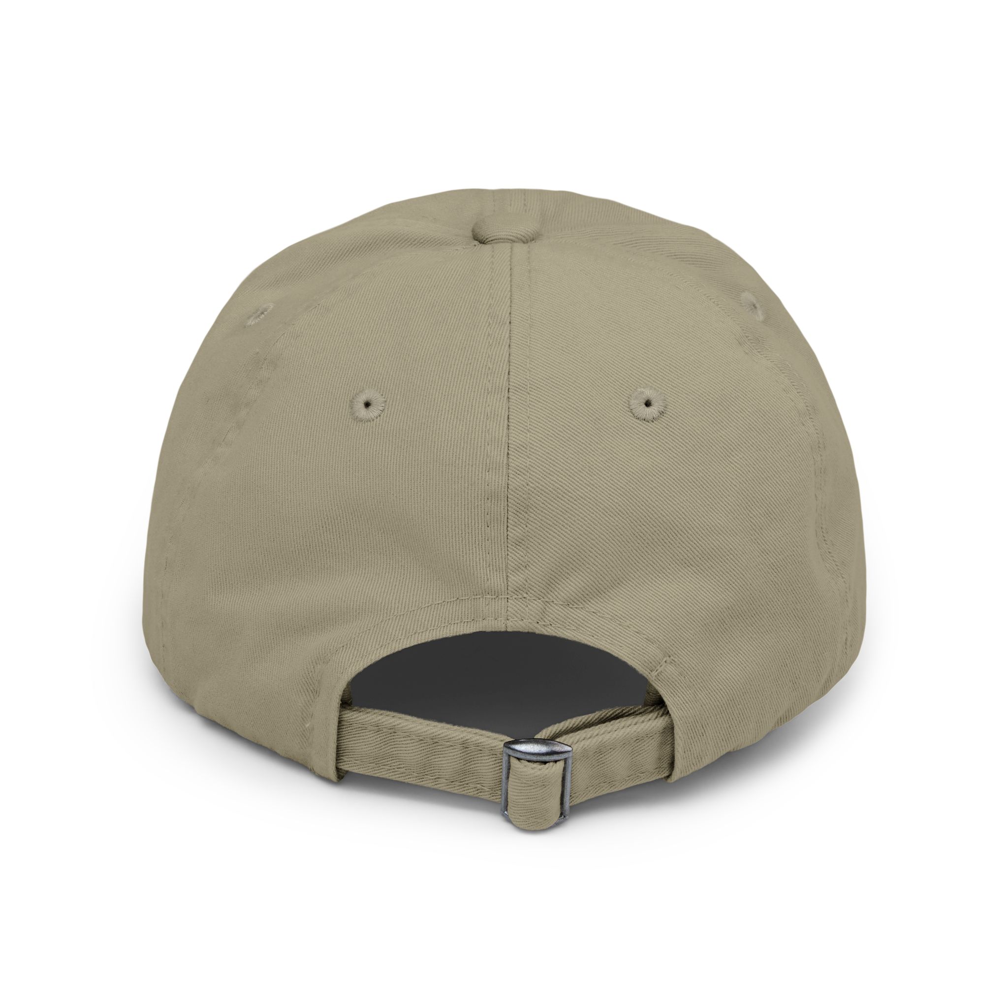 Distressed Cap — 'On Purpose' Purple Gradient Embroidered Baseball Hat - Image 3
