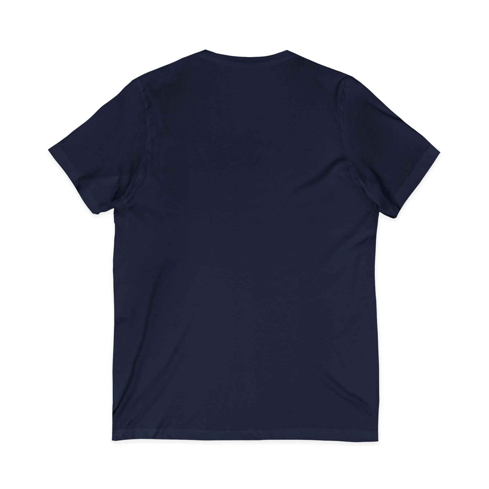 V-Neck Tee — "hand crafted" Rose Gold Script - Image 38