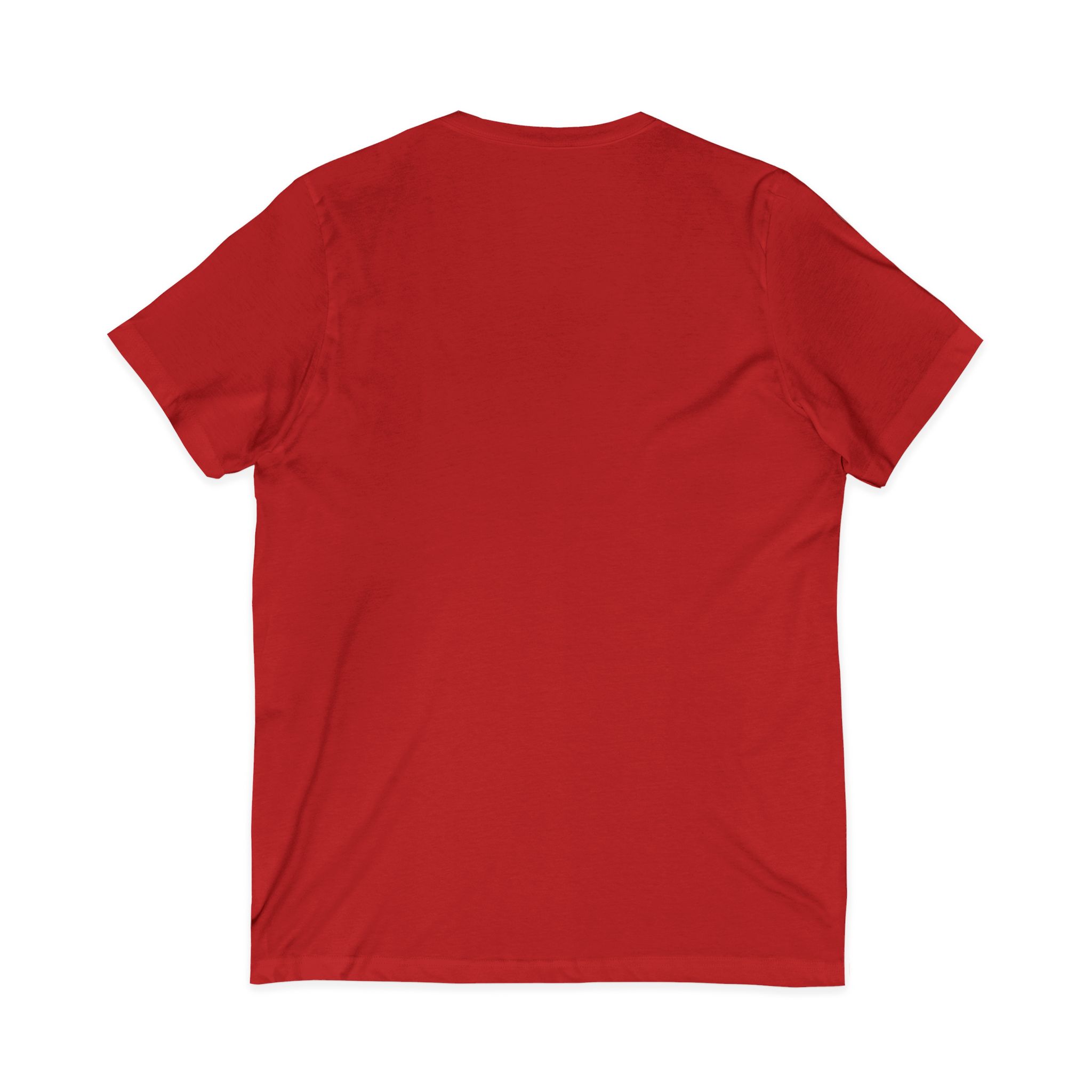 V-Neck Tee — "hand crafted" Rose Gold Script - Image 46